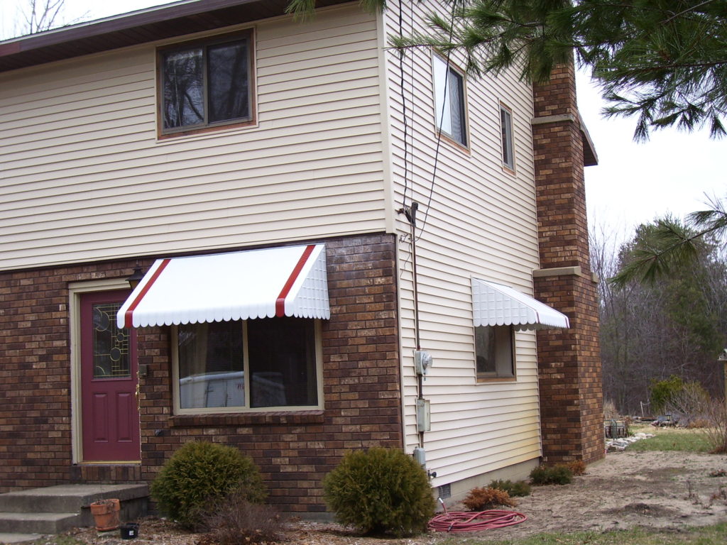 Home Metal Window Awnings 01 Muskegon Awning And Fabrication 