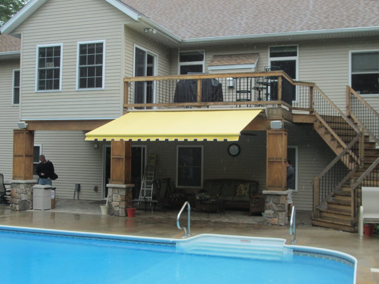 Home Retractable Deck Awnings 16 Muskegon Awning And Fabrication 