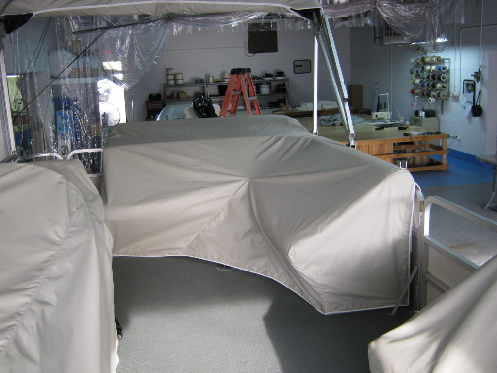 Boat Seat Upholstery, Repair, & Covers Muskegon Awning